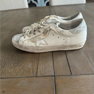Size 8 golden goose like new sneakers